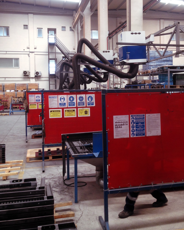 1 Kaynakçı Koruma Perdesi Kaynakçı Koruma Perdesi