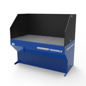 Stationary Downdraft Workstation For Welding Fumes, Grinding And Leveling Dust Applications