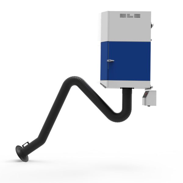 3 Stationary Fume Extractor With Activated Carbon Filter. Single Acrobat Arm Stationary Fume Extractor With Activated Carbon Filter. Single Acrobat Arm