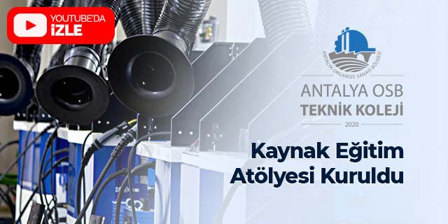 22 Kaynak Eğitim Atölyesi Kaynak Eğitim Atölyesi