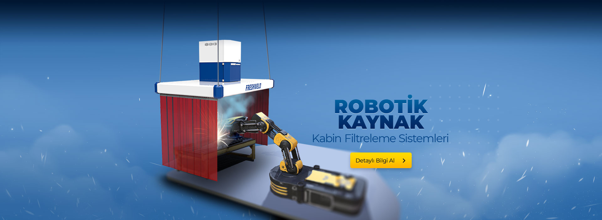 Yüksek Performanslı Robotik Kaynak Davlumbazı Yüksek Performanslı Robotik Kaynak Davlumbazı