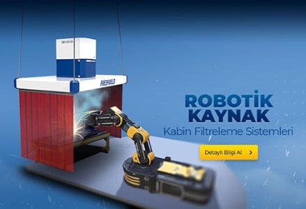 Yüksek Performanslı Robotik Kaynak Davlumbazı Yüksek Performanslı Robotik Kaynak Davlumbazı