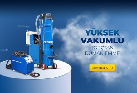Yüksek Vakum Torçtan Duman Emme Yüksek Vakum Torçtan Duman Emme