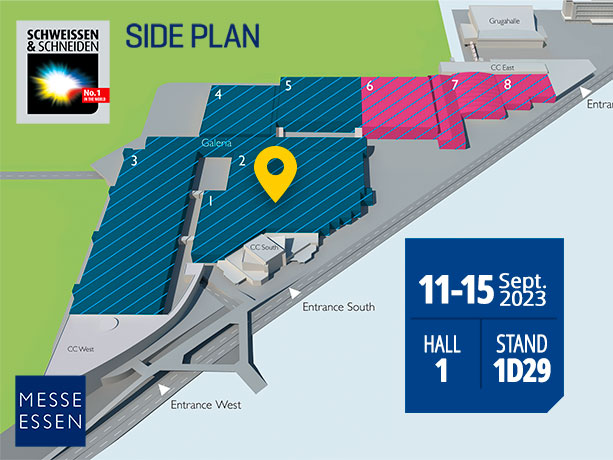 Schweissen &Amp; Schneiden 2023 Side Plan, Messe Essen, Welding Industry