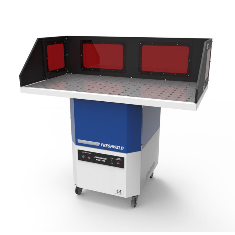 Welding Table with Fume Extraction and Filtration - Disposable Filtered - KMF Series