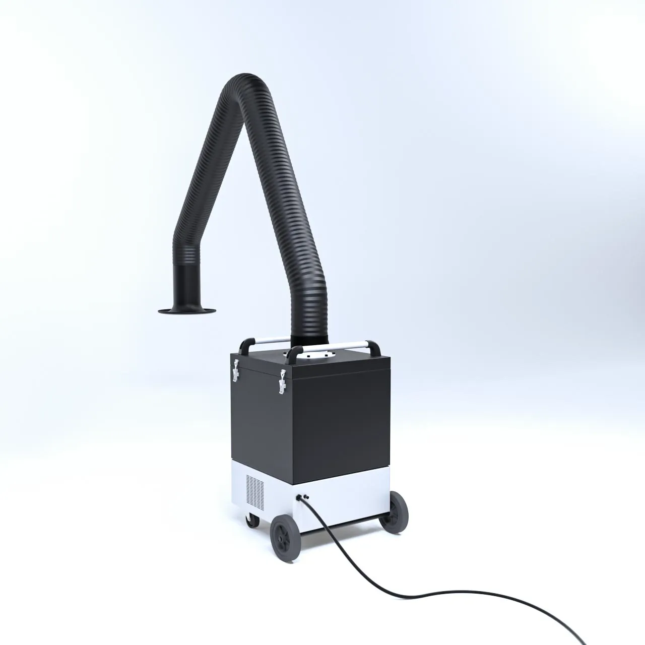Fume and Odor Extraction with Activated Carbon Filtration for Laser Welding & Laser Marking Processes - Single Articulated Extraction Arm - L1/150 - Image 2 2 Fume and Odor Extraction with Activated Carbon Filtration for Laser Welding & Laser Marking Processes - Single Articulated Extraction Arm - L1/150 - Image 2