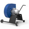 Portable Fume Extraction Fan for Confined Spaces with Welding Extraction and Discharge Hose - 1.1 kW Motor Power - Image 3