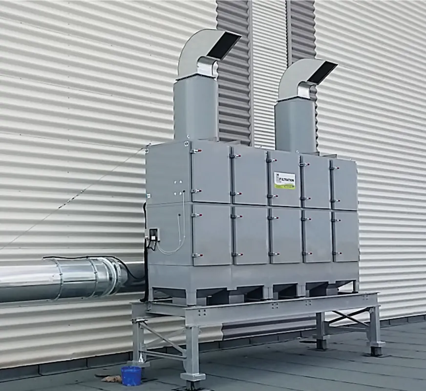 Static Oil Mist Filter - Coalescence-Based Emulsified Oil Mist Treatment Unit for Centralized Systems - MIST Compact V Series - Image 4 4 Static Oil Mist Filter - Coalescence-Based Emulsified Oil Mist Treatment Unit for Centralized Systems - MIST Compact V Series - Image 4