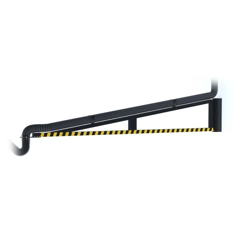 Extension Bracket for Wall-Mounted Fume Extraction Articulated Arms - 150 mm Diameter - TSB Series