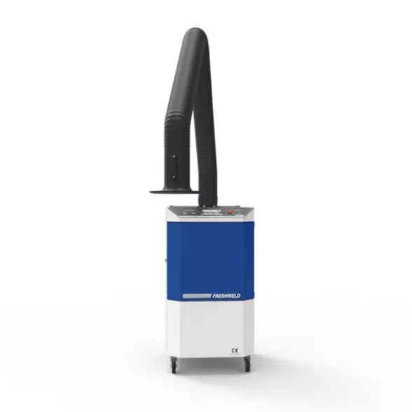 mobile welding fume extractor with activated carbon filter - aktif karbon filtreli mobil duman emme ünitesi