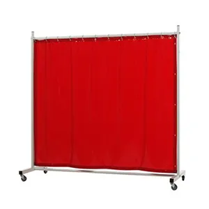 Modular and Mobile PVC Welding Screen & Protective Partition Panel - UV Welding Light and Spark Protection - MP Series - Image 3 3 Modular and Mobile PVC Welding Screen & Protective Partition Panel - UV Welding Light and Spark Protection - MP Series - Image 3