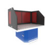 Shield Options for KMF Series Down-Draft Welding Tables and Grinding Tables - kaynak masası ve taşlama masası için özel siperlik
