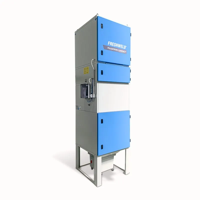 Endüstriyel Toz Toplama Kartuş Filtre Sistemi Pulsatron Compact TVXL – Merkezi Filtreleme Çözümü Taşlama, yüzey parlatma ve polisaj - Industrial Dust Collection System with Cartridge Filter for Central Filtration - PC TVXL