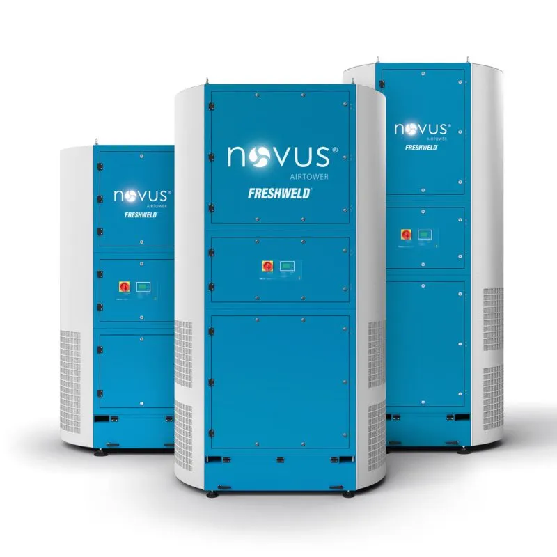 Yüksek Hacimli Yağ Buharı, Aerosol ve Partikül Filtrasyonu için Endüstriyel Filtreleme Kulesi - High-Capacity Industrial Oil Mist Filtration Tower - Ambient Ventilation Unit