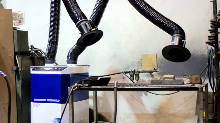 Proper Positioning of Fume Extraction Arms