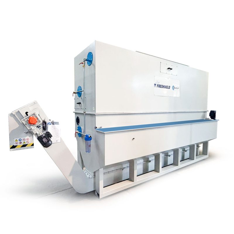 Hidrodinamik Toz Toplama, Toz Bastırma ve Kirli Hava Yıkama (Wet Scrubber) Filtre Sistemi - Hydrodynamic Dust Collection, Dust Suppression and Dirty Air Scrubbing (Wet Scrubber) Filter System - IDRODUST Compact V