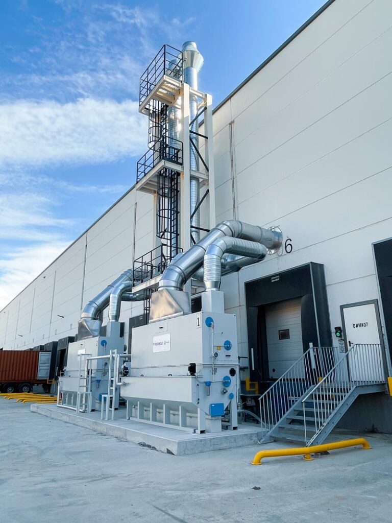 idrodust hidrodinamik sulu filtrasyon wet scrubber