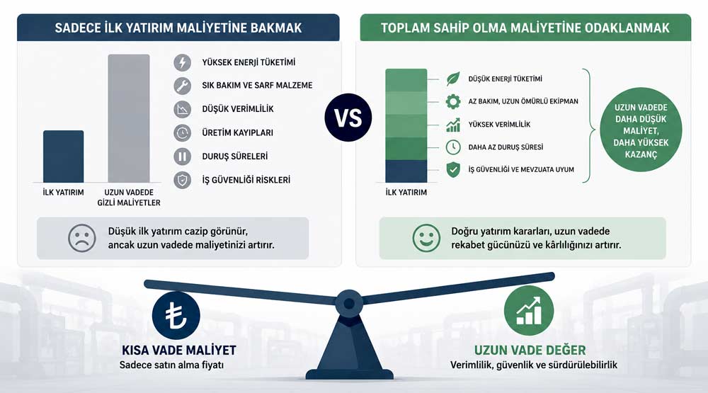 İlk Yatırım Maliyeti Yerine Toplam Sahip Olma Maliyetine Odaklanın 5 İlk Yatırım Maliyeti Yerine Toplam Sahip Olma Maliyetine Odaklanın
