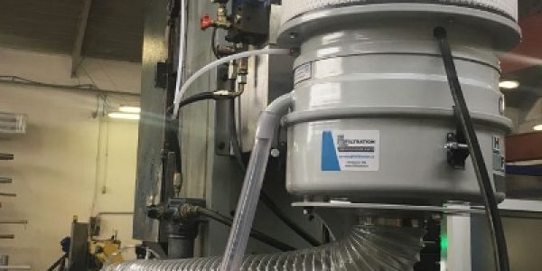 Yağ Buharı Emme Filtrasyon Uygulaması