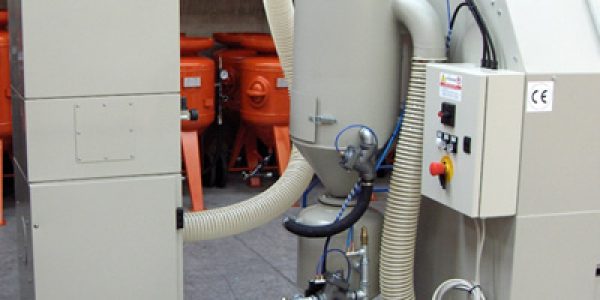 Kumlama Tozu Emme Filtrasyon Uygulaması